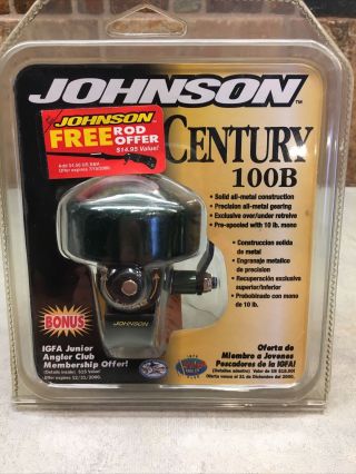 Johnson Century 100b 45th Anniversary Edition Spin Cast Fishing Reel
