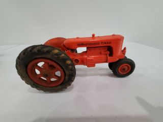 Vintage 1950s Case Plastic Toy Tractor 9 " Long