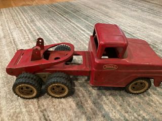 Vintage Red And White Tonka (mound Minn) Cement Mixer Frame Only