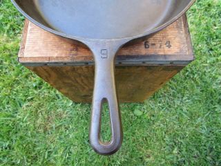Vintage Griswold No.  9 Small Logo Cast Iron Skillet 11 - 1/2 Inch B