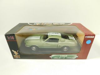 Woodward Dream Cruise 1968 Shelby Gt - 500kr Road Signature 1:18 Signed Edsel Ford