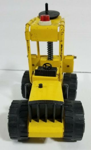 VINTAGE 70 ' s MIGHTY TONKA FORK LIFT YELLOW PRESSED METAL 52900 3