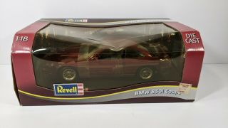 Revell Bmw 850i Coupe Maroon 1:18 Scale Diecast 8690
