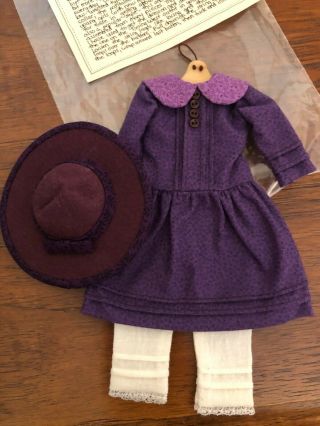 Gail Wilson Victorian Outfit For Early American Doll Series For 9 " Doll Vintage