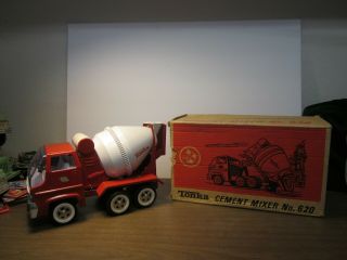 Tonka Cement Mixer No 620 With Box Made In Usa Steel