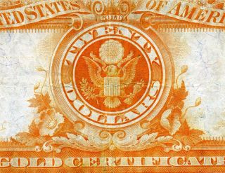 Hgr Sunday 1922 $20 Blazing ( (gold Certificate))  Awesome Grade