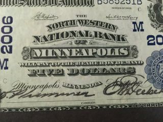 Usa 5 Dollars National 1902 - - Minneapolis,  Mn - - Charter 2006 -