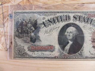 Series of 1880 - - $1 ONE DOLLAR LEGAL TENDER UNITED STATES NOTE 2