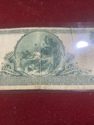 Series 1902 First National Bank Of Charles City Iowa $5 Note CH 1810 Very Rare 6