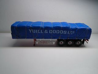 Corgi 1/50 Scale Tri Axle Trailer With Sheeted Load Yuill & Dodds Blantyre