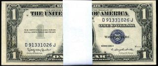 Hgr Sunday 1935h $1 Silver Cert ( (3/4 Pack 75 Consec))  Uncirculated