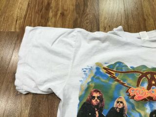 LARGE - Vtg 1994 Aerosmith Get A Grip Aero Force 90s Single Stitch T - shirt 3