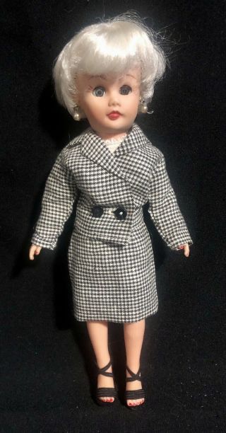 Charming Vintage 1950’s 10” Little Miss Revlon Look Alike Fashion Doll