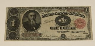 Fr.  352 1891 $1 One Dollar “stanton” Treasury Note