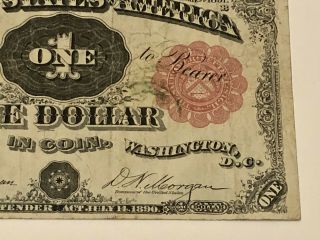 FR.  352 1891 $1 ONE DOLLAR “STANTON” TREASURY NOTE 4
