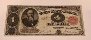 FR.  352 1891 $1 ONE DOLLAR “STANTON” TREASURY NOTE 6