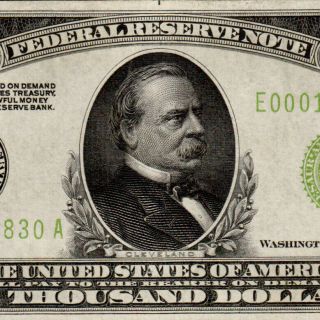 Very Scarce Note 1928 Richmond $1000 One Thousand Dollar Bill 500 Fr.  2210 17830