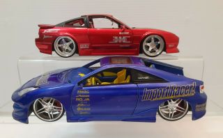 Jada Toys Nissan 240 Sx,  Toyota Celica 1:24 Scale