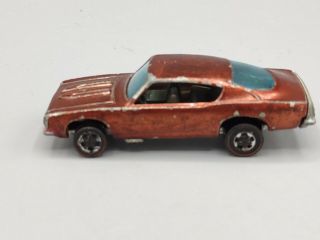 1967 Hot Wheels Redline Custom Barracuda Vintage Mattel Hk Copper