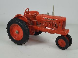 Vintage Ertl 1/16 Allis Chalmers Wd45 Orange With Tall Smoke Stack Made In Usa