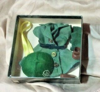Vintage Girl Scout Uniform 8 Inch Will Fit Ginny Sized Doll