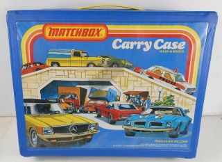Vintage 1978 Matchbox Carry Case Holds 48 No Cars