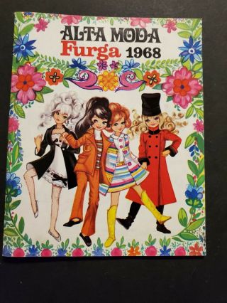 Furga Alta Moda Furga Vintage 1960s Mod Italy Doll Booklet