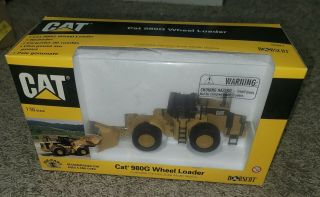 Norscot Cat 980g Wheel Loader 1:50 Scale 55027 Collectible Die Cast Model