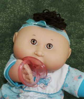 Vintage Cabbage Patch Kids Hasbro Bean Butt Baby Bbb Sleeper Pacifier Bc/ap