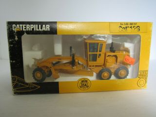 Joal Caterpillar Cat 12g Road Motor Grader Leveler 1/50 Scale Ref 217