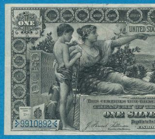 $1.  00 1896 Fr.  224 Educational Silver Certificate Choice Vf