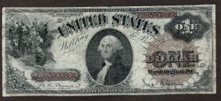 1880 $1 Legal Tender Note,  Fr 29,  Vg,  For Grade