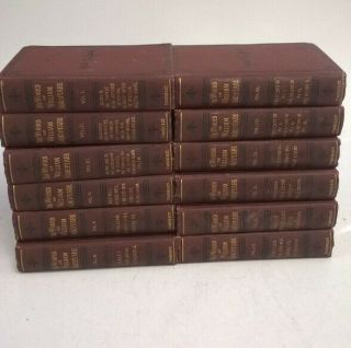 12 Antique Books Of William Shakespeare Published By F.  Warne C.  1900 430