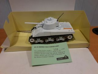 Solido 50th Anniversary - Wwii Sherman M4 A3 Tank - Winter Livery Model
