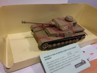 Solido 50th Anniversary - Panzer IV Winter Livery Tank Diecast Model 2