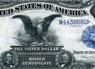Hgr Sunday 1899 $1 Black Eagle ( (rarer Date Below))