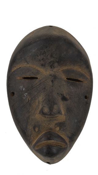 Dan Passport Mask Deangle Liberia African Art Was $45.  00