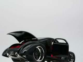 1940 FORD HOT ROD BLACK 1:24 SCALE DIECAST COLLECTOR MODEL CAR 3