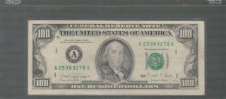 1990 (a) $100 One Hundred Dollar Bill Federal Reserve Note Boston Vintage Money