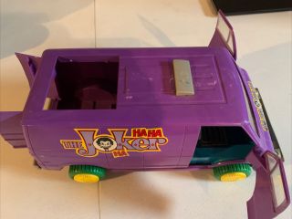 Batman Joker Van Vintage 1990 Toybiz Not Complete.  Parts Rehab Hard To Find