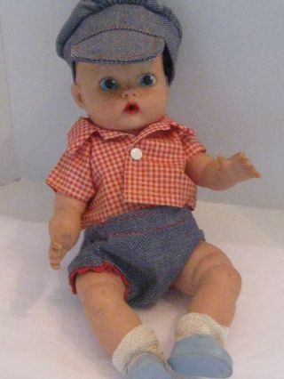 Vogue Vintage Jimmy Doll 1958 In Complete Outfit - Could Use Tlc (cleaning)