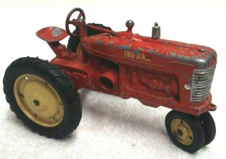 Vintage 1952 Carter Tru Scale Farmall M Closed Underside Farm Toy