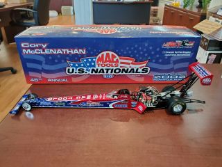 2002 Cory Mcclenathan Mac Tools U.  S.  Nationals 1:24 Nhra Top Fuel Dragster Mib
