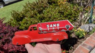 Marx Sand And Gravel Toy Truck