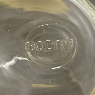 Bodum Melior Black Handle Mug Glass Coffee Espresso Cups 7 oz Made in Sweden 2