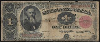 1891 $1 United States Treasury Note S/h After 1st Item