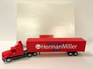 Herman Miller “science / Art” Winross 1/64th Scale Model Tractor Trailer