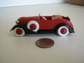 Vintage Tootsietoy 6 - Wheel Graham Roadster With Rumble Seat.  Restored.  Read.