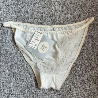 Christian Dior Intimates Vintage Oyster Satin Lace Panties - Size 6 - Nwt