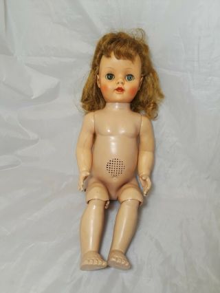 Vintage Eegee Walker Doll 22 " Tall